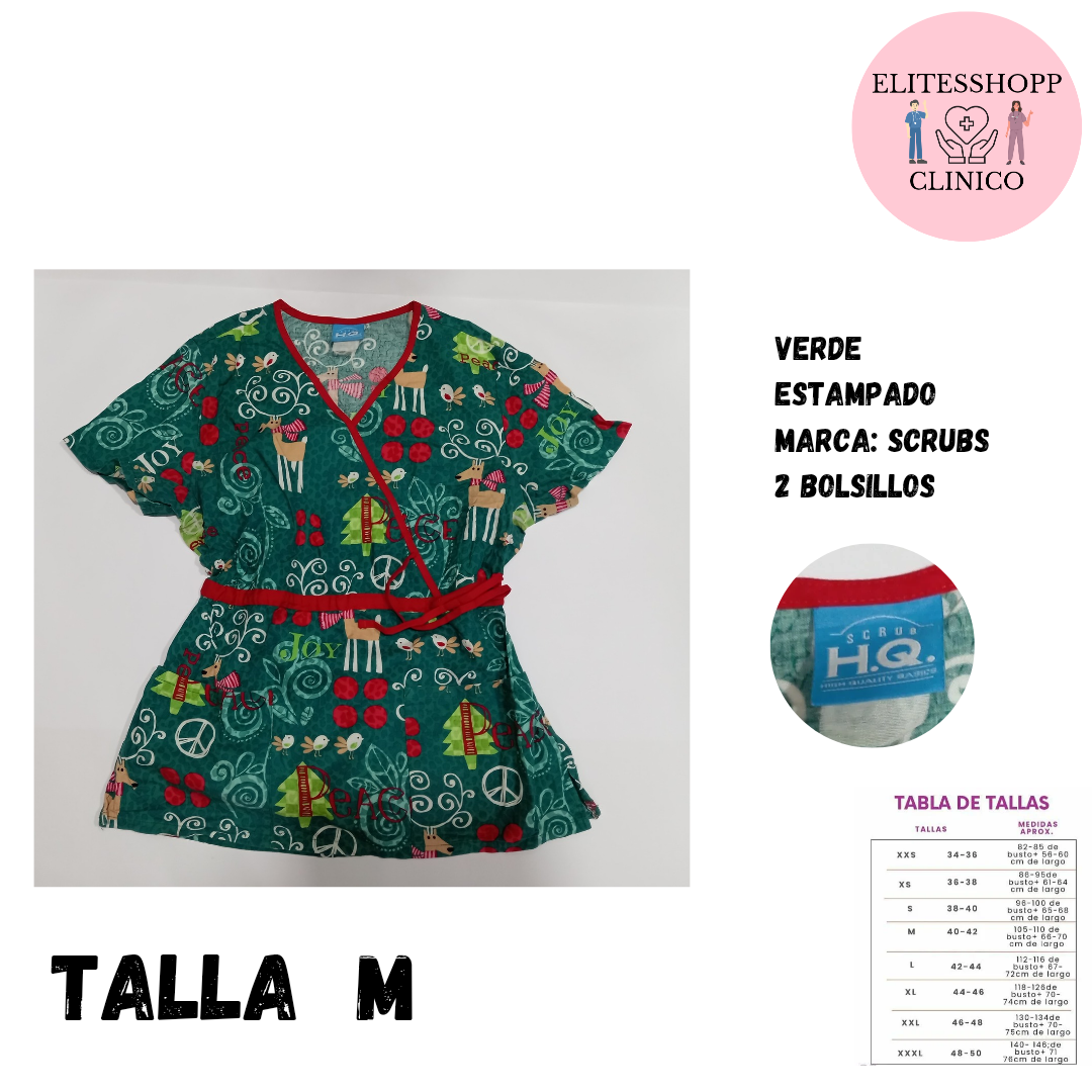 Tallas M 🗽(Uniformes Americanos)👩‍⚕️