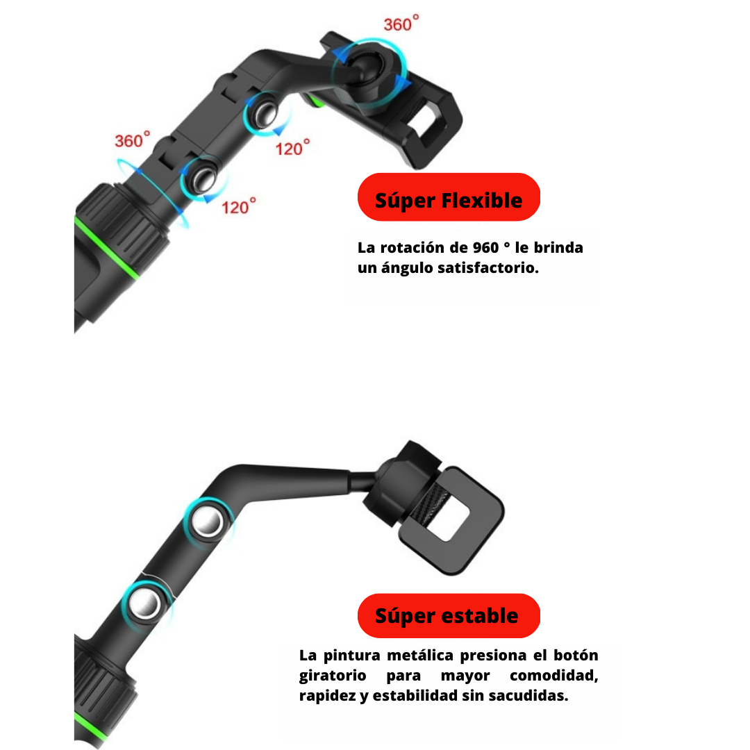 🤯Soporte Giratorio🙌Multifuncional Para Tlf📱De Auto🚗