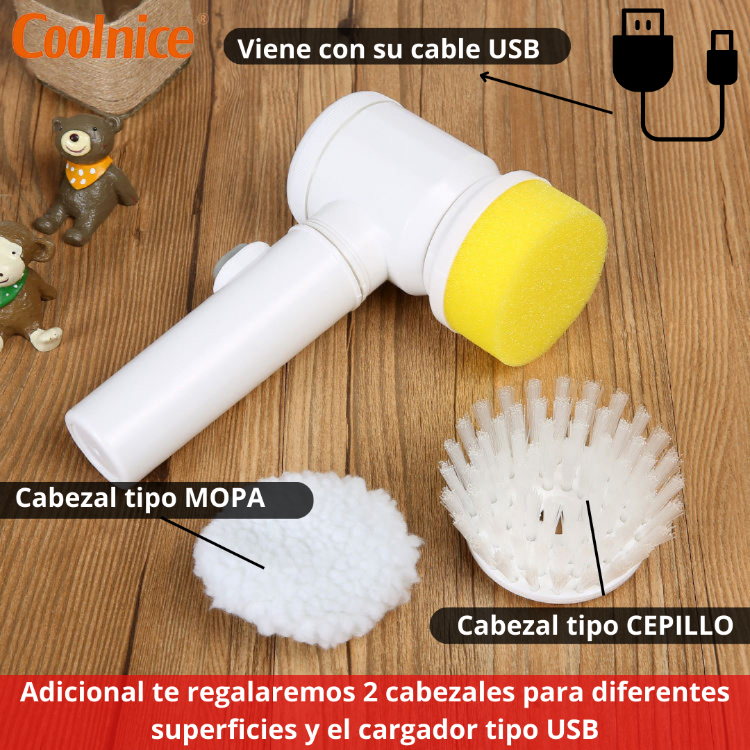⭐Cepillo de Limpieza Eléctrico  Limpia-Todo  (OFERTA)⭐