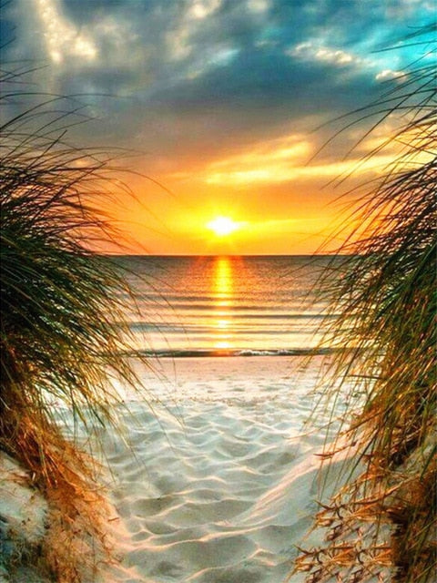 💥Paisaje 5D Kits💥Nueva Pintura De Diamantes💎